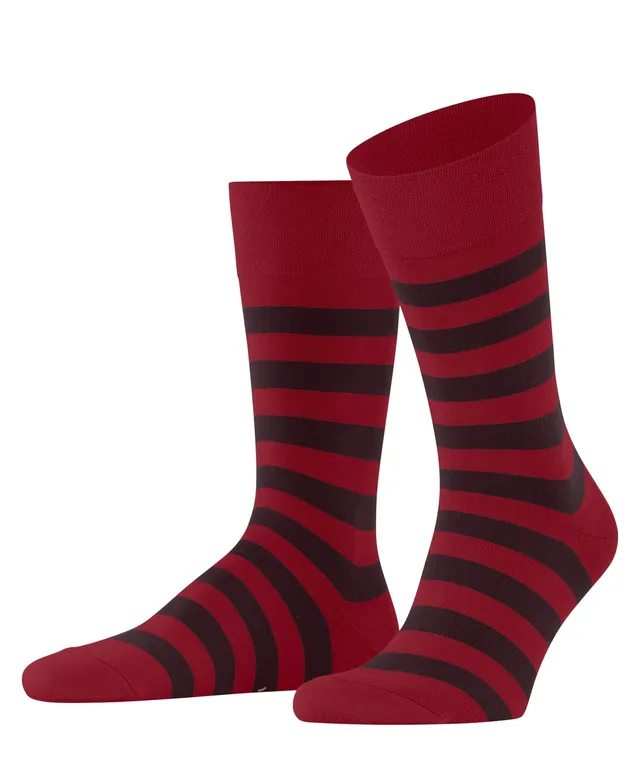 falke-sensitive-mapped-line-socken-scarlet-39-42-baumwolle image 1