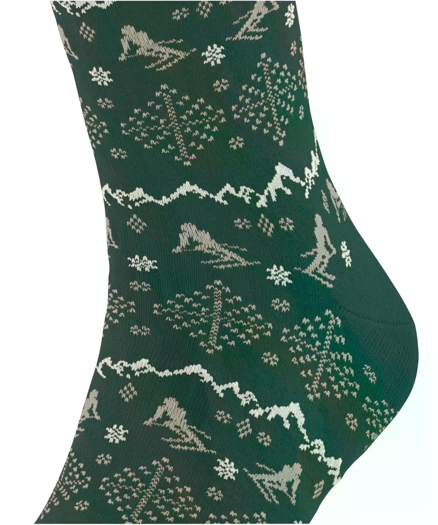 falke-sk2-ski-slope-so-socken-hunter-green-39-42-baumwolle image 3