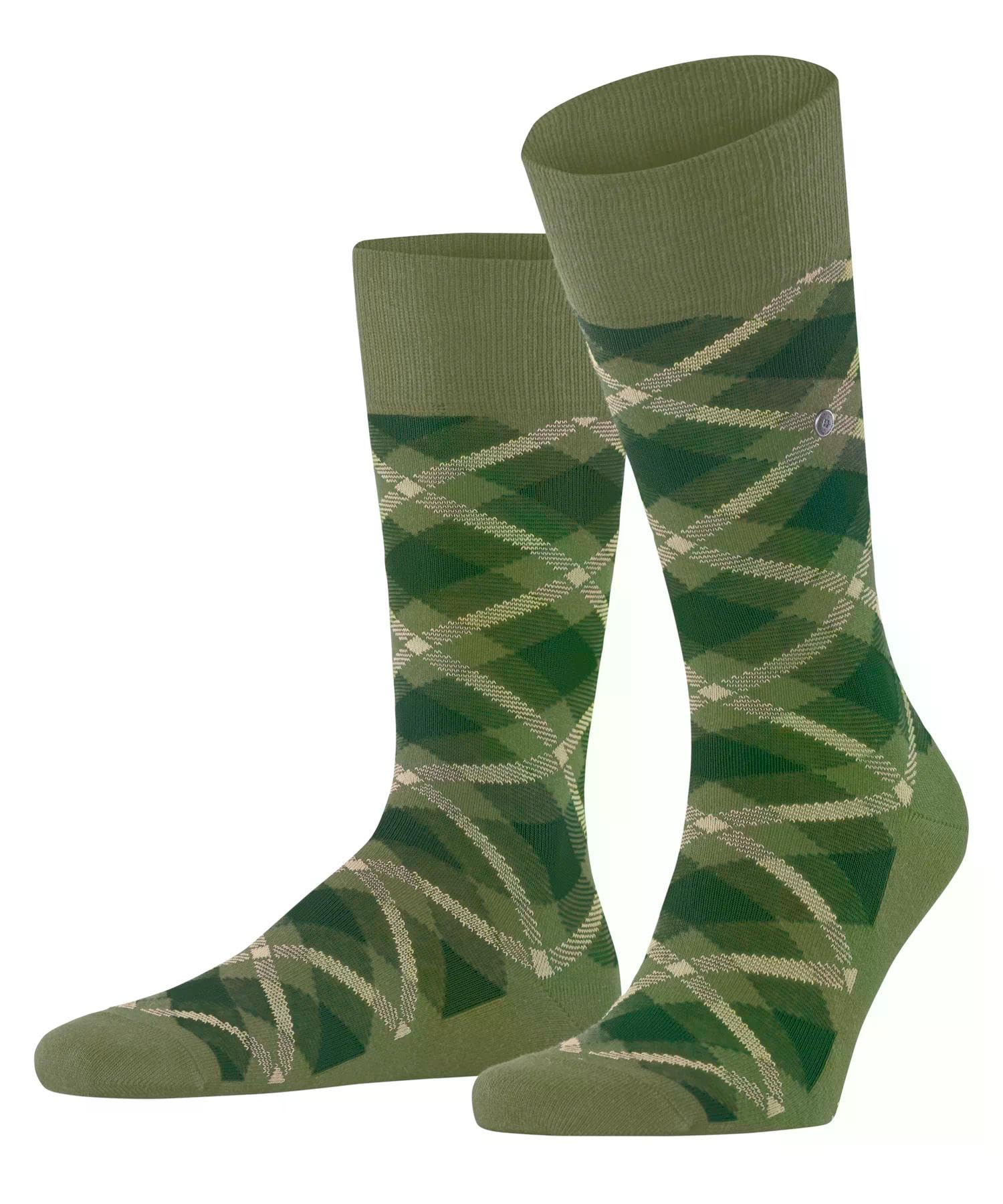 burlington-tartan-socken-beige-cream-baumwolle-karo image 7