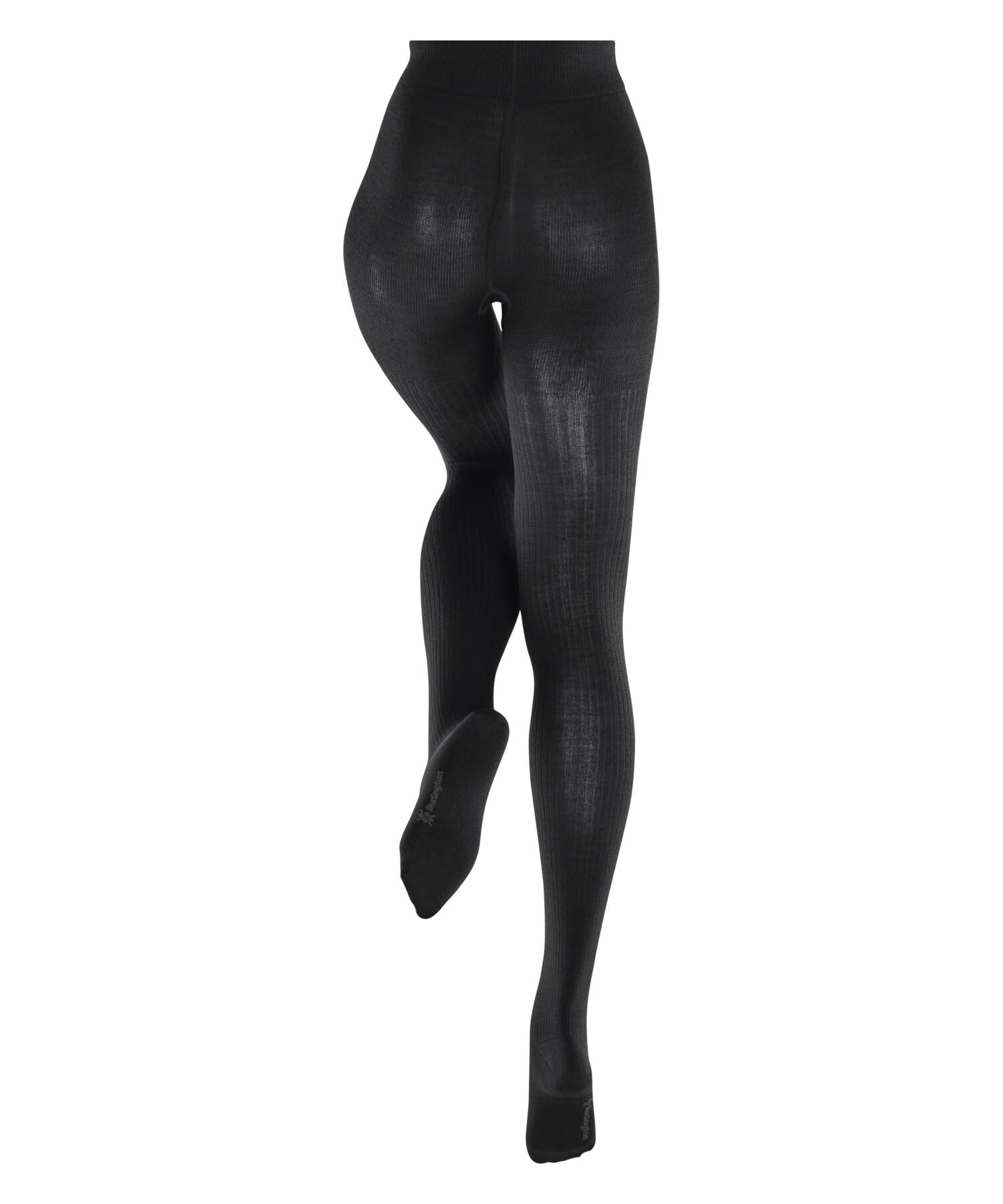 burlington-rib-couture-strumpfhose-damen-schwarz-wolle image 2
