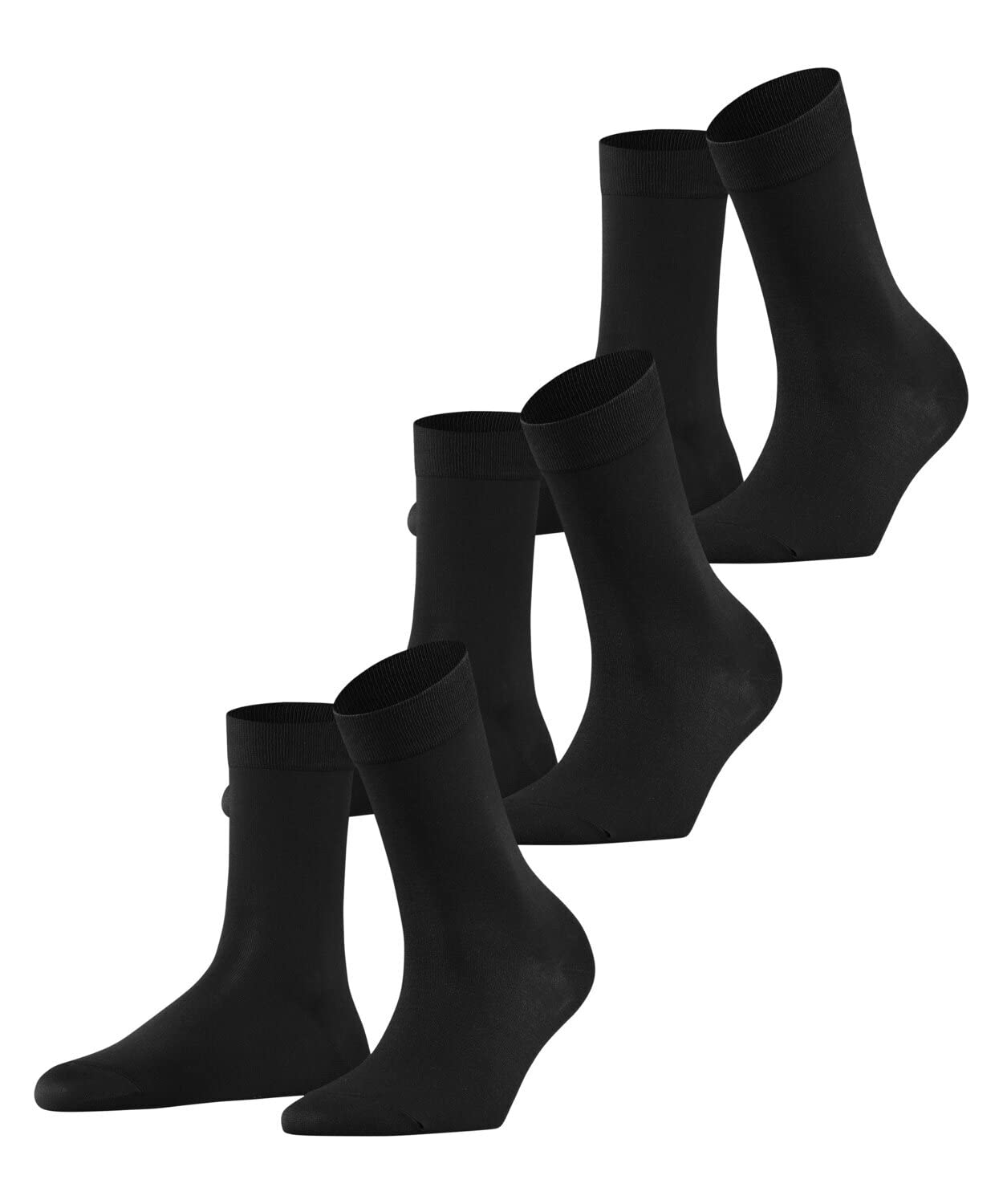 falke-family-3-pack-socken-navy-39-42-bio-baumwolle image 1