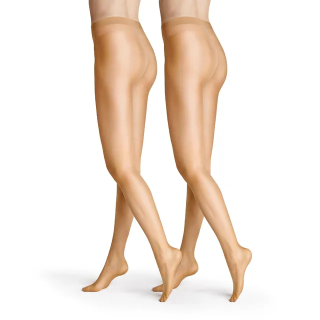 hudson-simply-shine-15-damen-strumpfhose-schwarz-2er-pack image 1