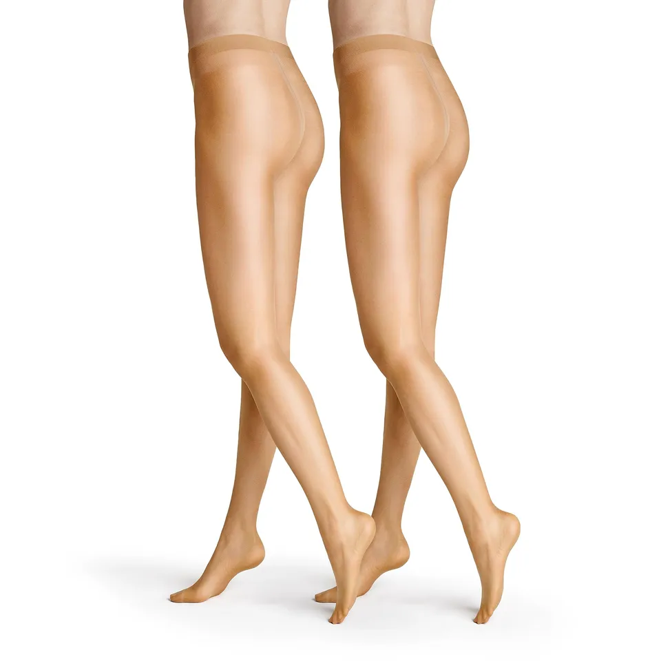 hudson-simply-shine-15-damen-strumpfhose-schwarz-2er-pack image 1