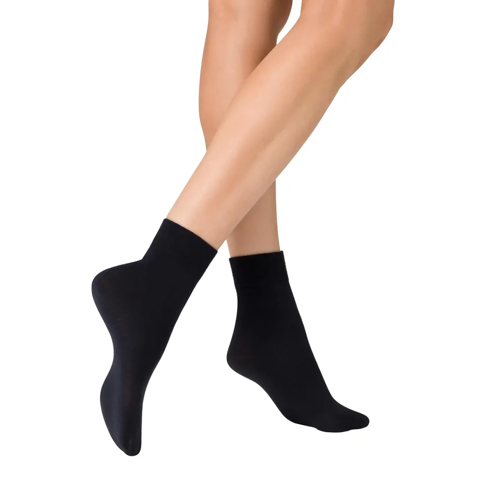 kunert-sensual-merino-socken-marine-150-den-druckfrei image 1