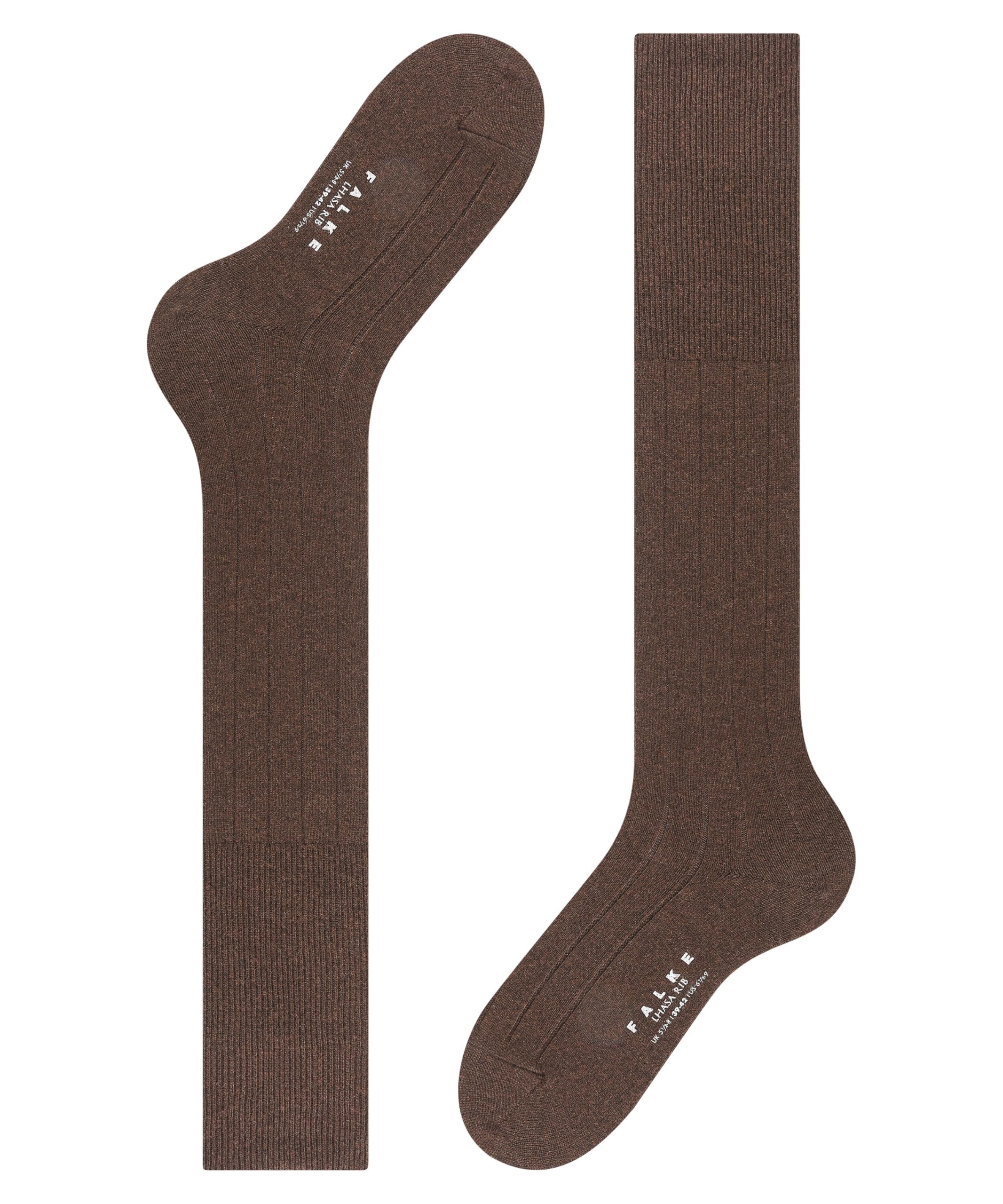 falke-lhasa-rib-kniestr-mpfe-braun-wolle-kaschmir-43-46 image 4
