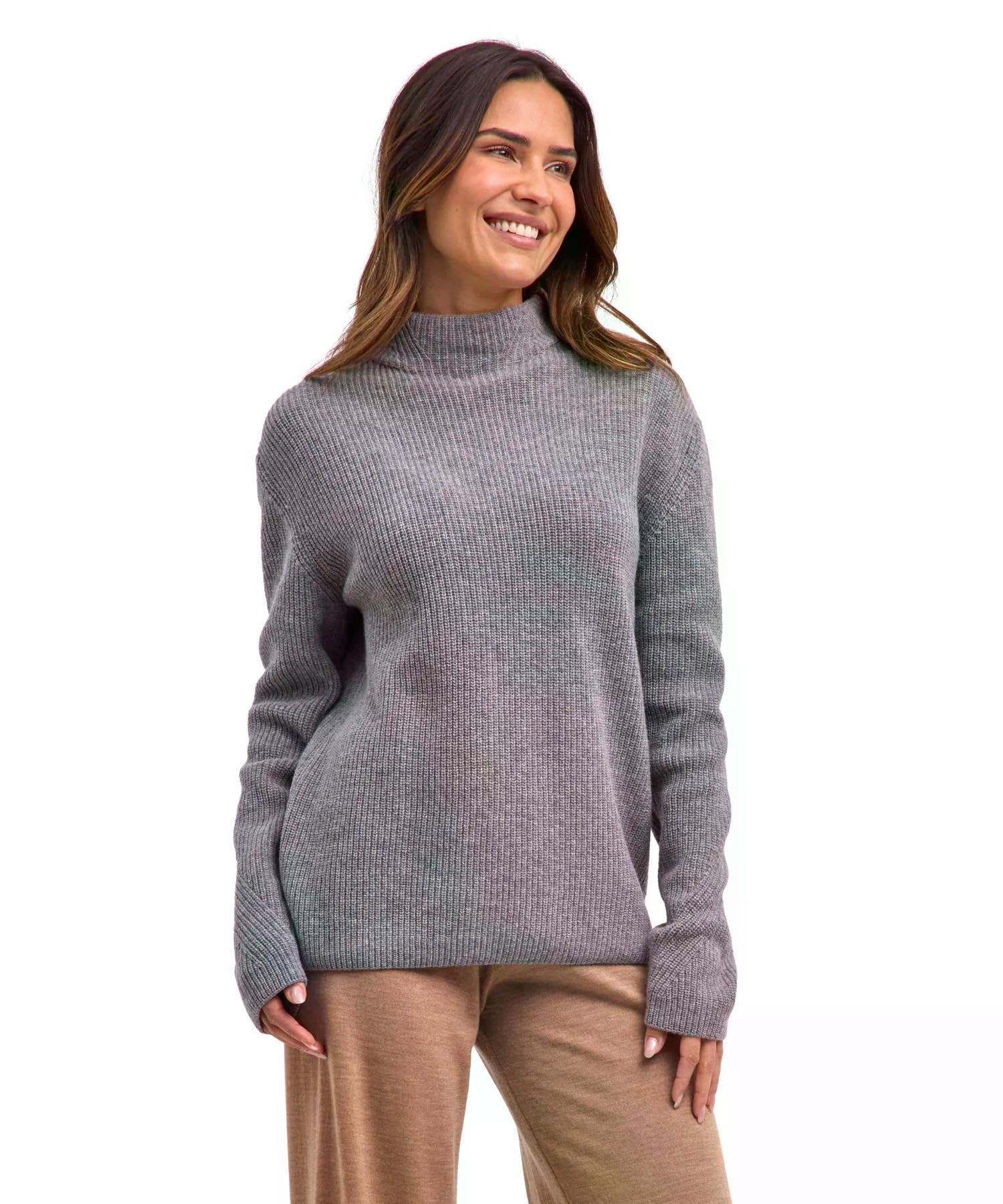 falke-cotton-touch-selection-ribbed-mock-pullover-lammwolle image 1