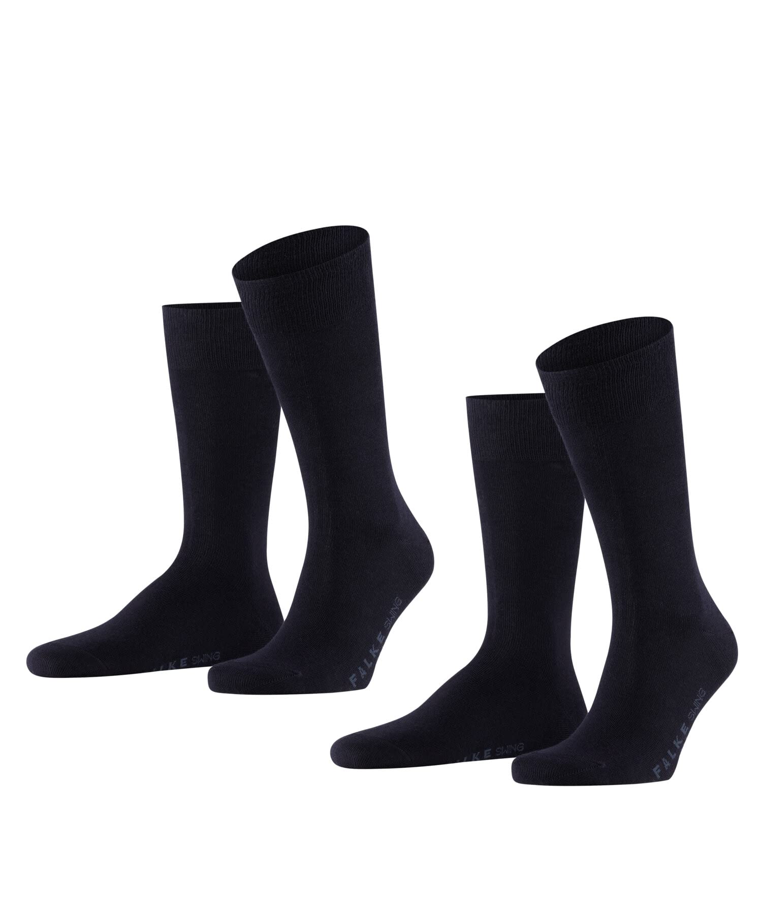 falke-family-swing-socken-baumwolle-2er-pack-schwarz-atmungsaktiv image 7