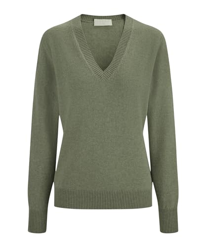 falke-luxury-classic-v-neck-pullover-damen-kaschmir-jersey image 2