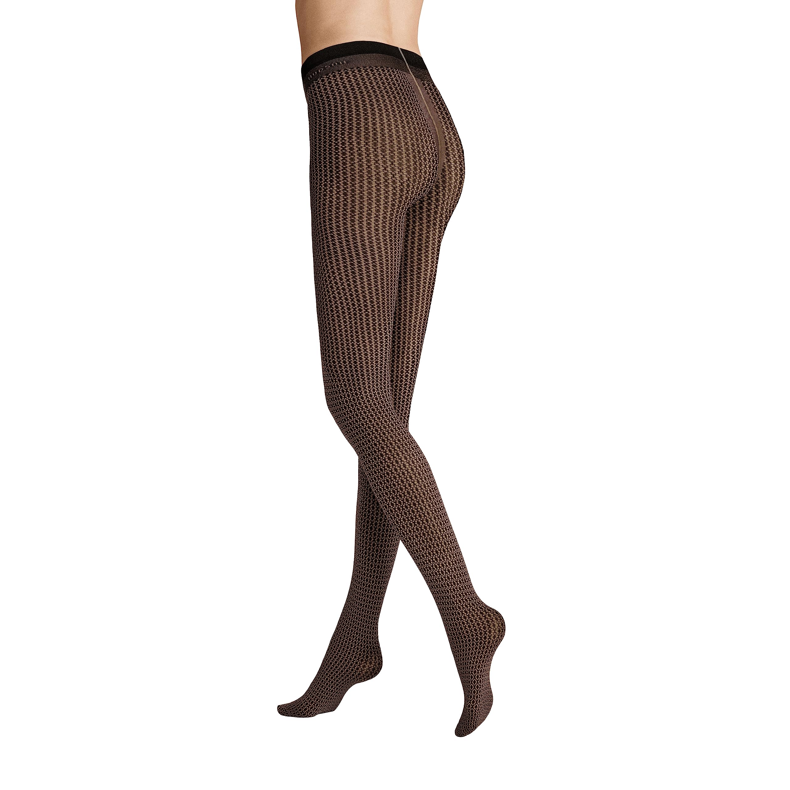 hudson-simply-graphic-feinstrumpfhose-melange-effekt-schwarz image 3