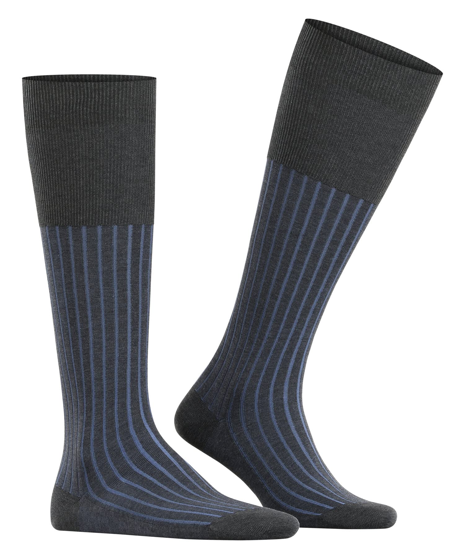falke-shadow-kniestr-mpfe-baumwolle-anthracite-3191 image 3
