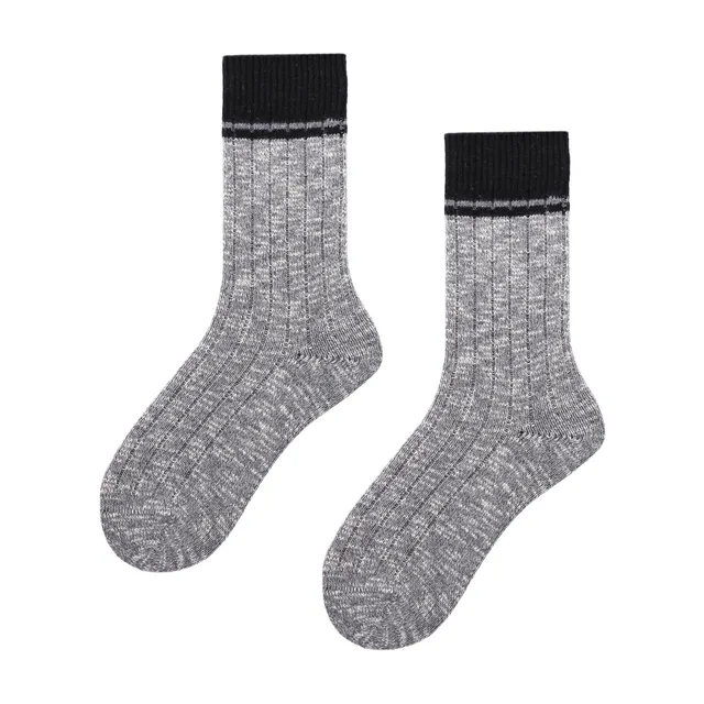 hudson-relax-cozy-slub-herrensocken-druckfrei-schwarz-39-42 image 1
