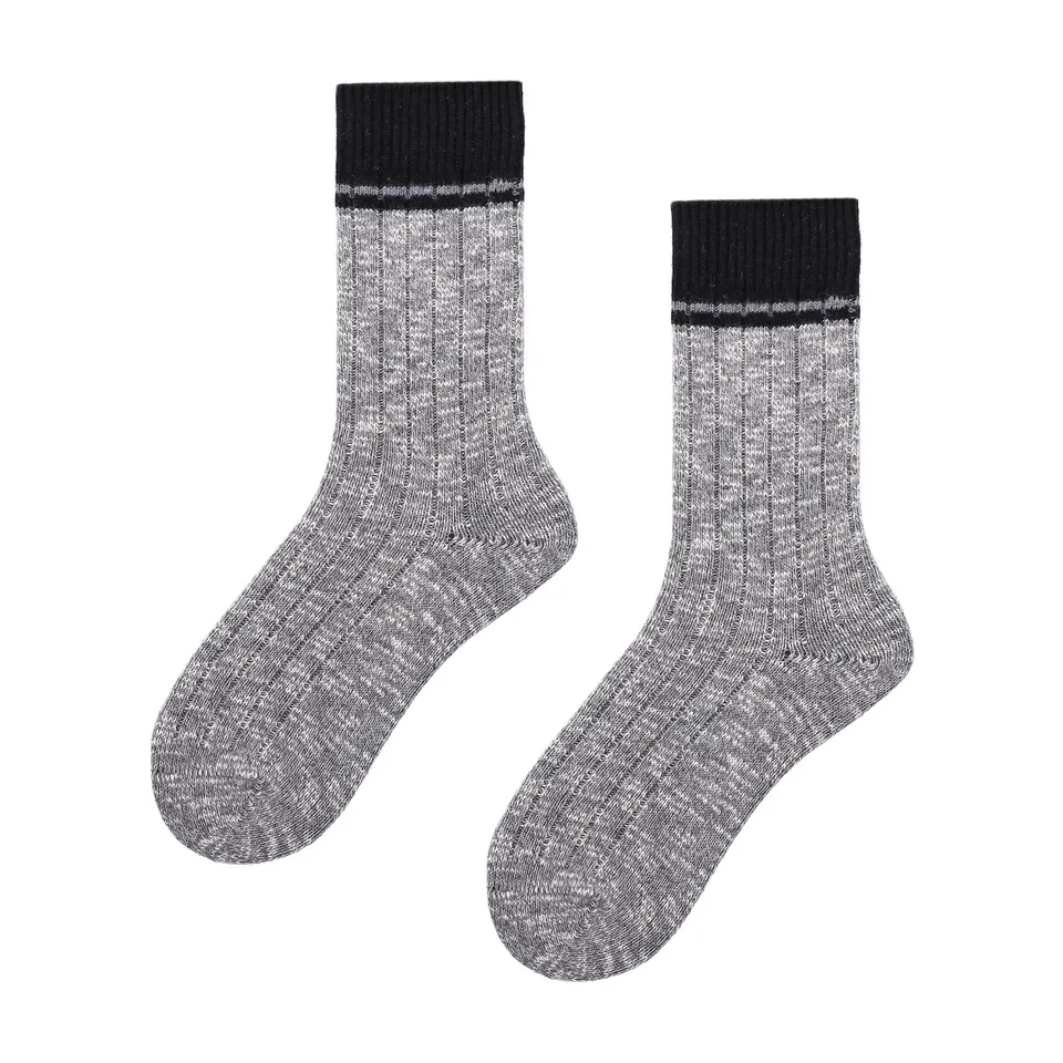 hudson-relax-cozy-slub-herrensocken-druckfrei-schwarz-39-42 image 1