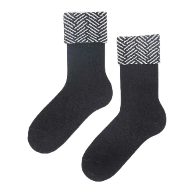 kunert-raffinesse-fold-up-socken-schwarz-35-38-umschlag image 1