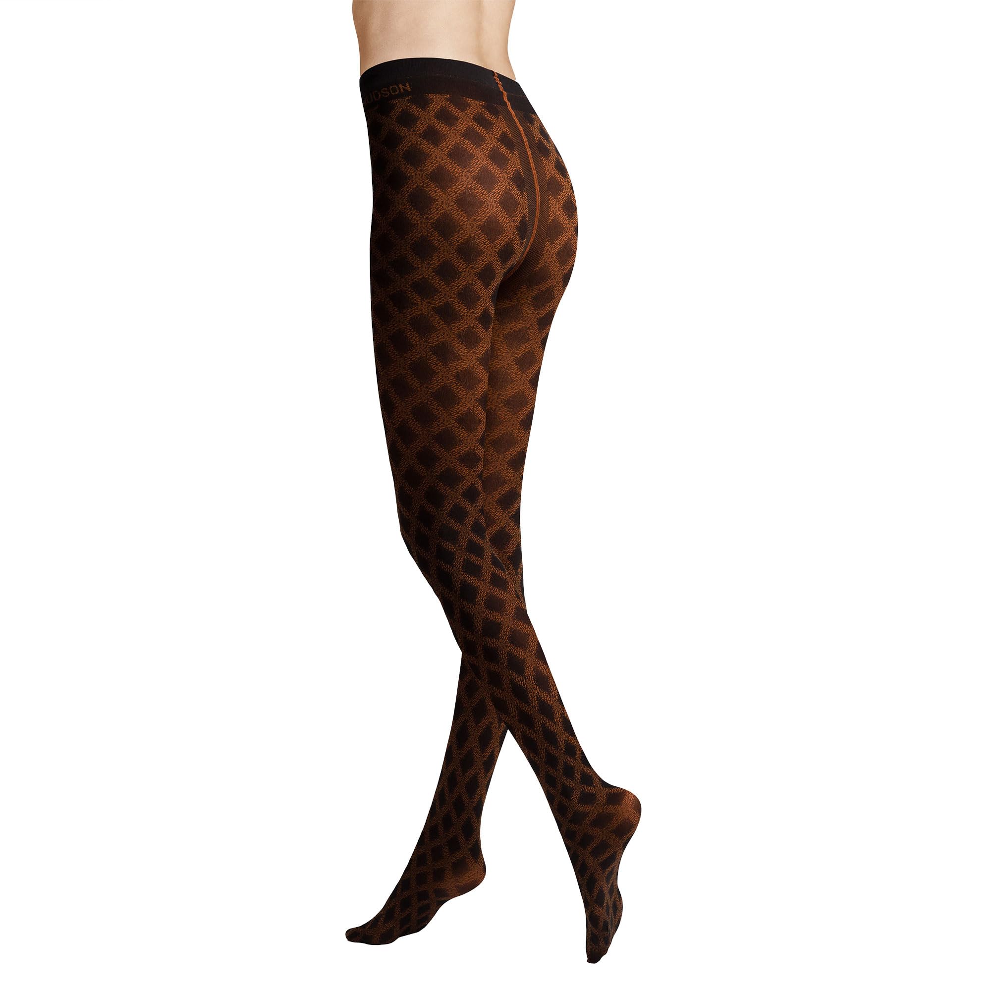 hudson-micro-spirit-line-strumpfhose-60-den-burnt-orange image 1
