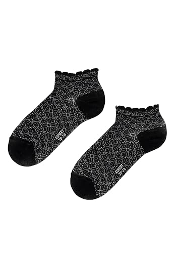 kunert-raffinesse-summer-flower-sneaker-socken-39-42-blumen image 7