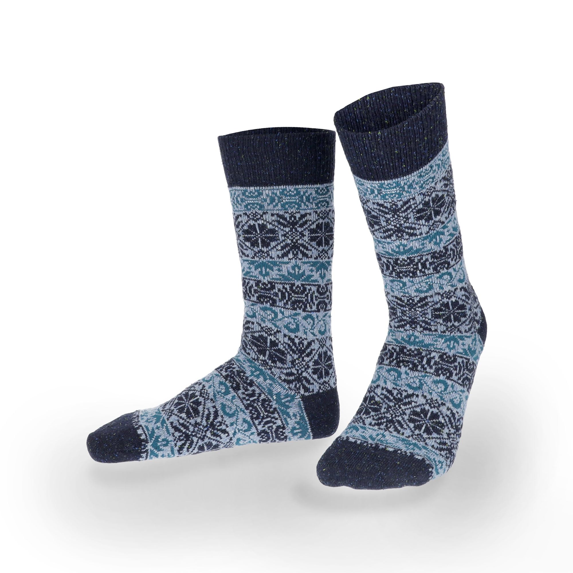 hudson-only-noble-nordic-socke-herren-dirty-green-farbverlauf image 4