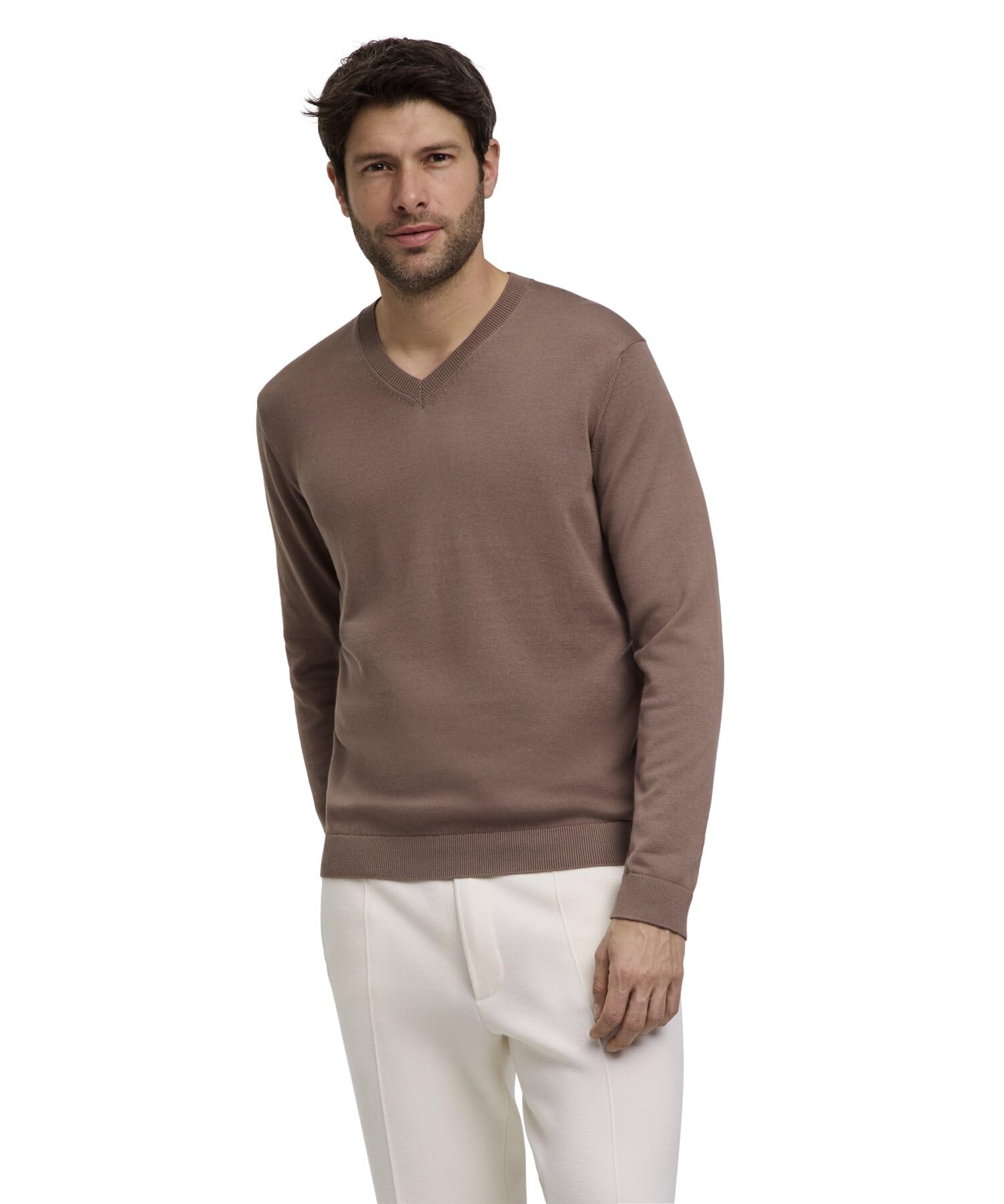 falke-cotton-touch-pullover-v-ausschnitt-bio-baumwolle image 1