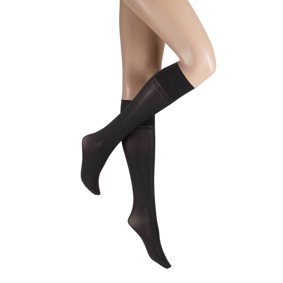 hudson-micro-50-kniestrumpf-damen-schwarz-39-42-50-den image 1