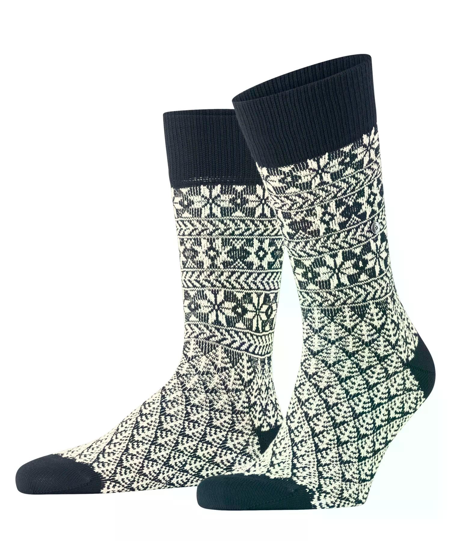 burlington-x-mas-rib-socken-wolle-braun-dark-brown-weihnachten image 7