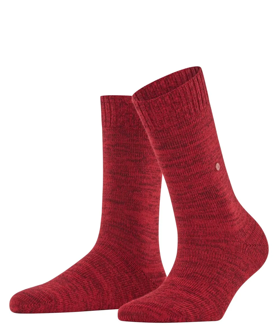 burlington-knittingham-damen-socken-wolle-rot-claret-8435 image 1
