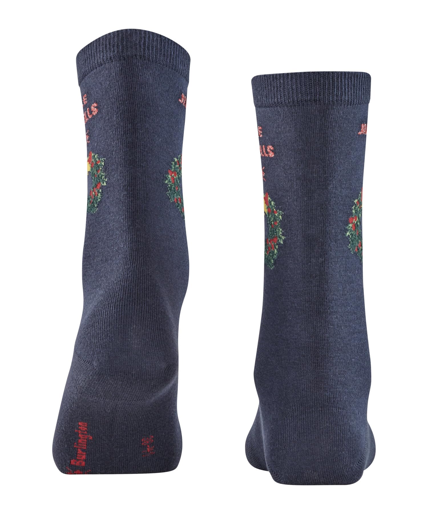 burlington-jingle-bells-damen-socken-blau-marine-6120 image 2
