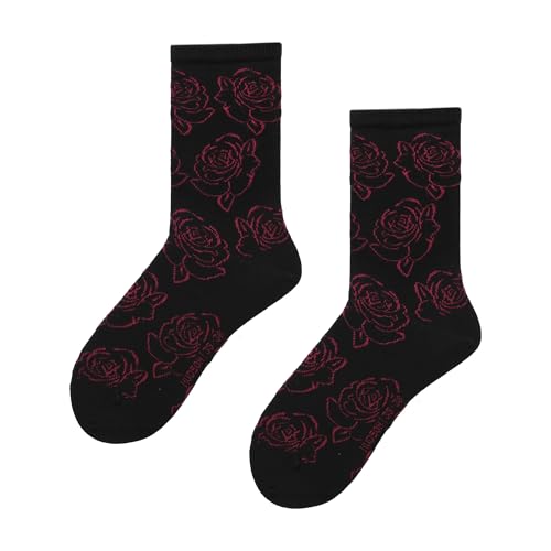 hudson-only-playful-flower-socken-2er-pack-black-35-38 image 8