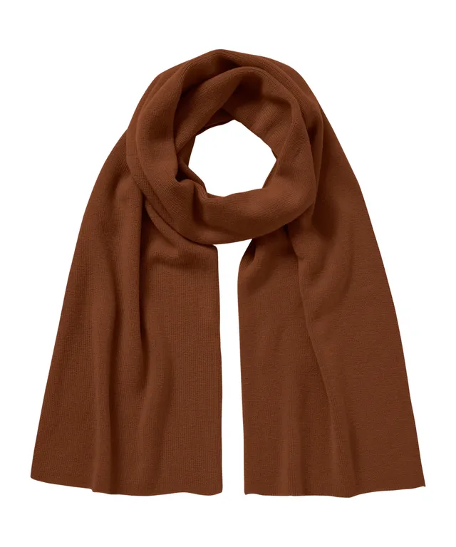 falke-merino-half-cardigan-schal-brown-merinowolle image 1