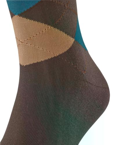 falke-sensitive-argyle-socken-43-46-braun-baumwolle image 8