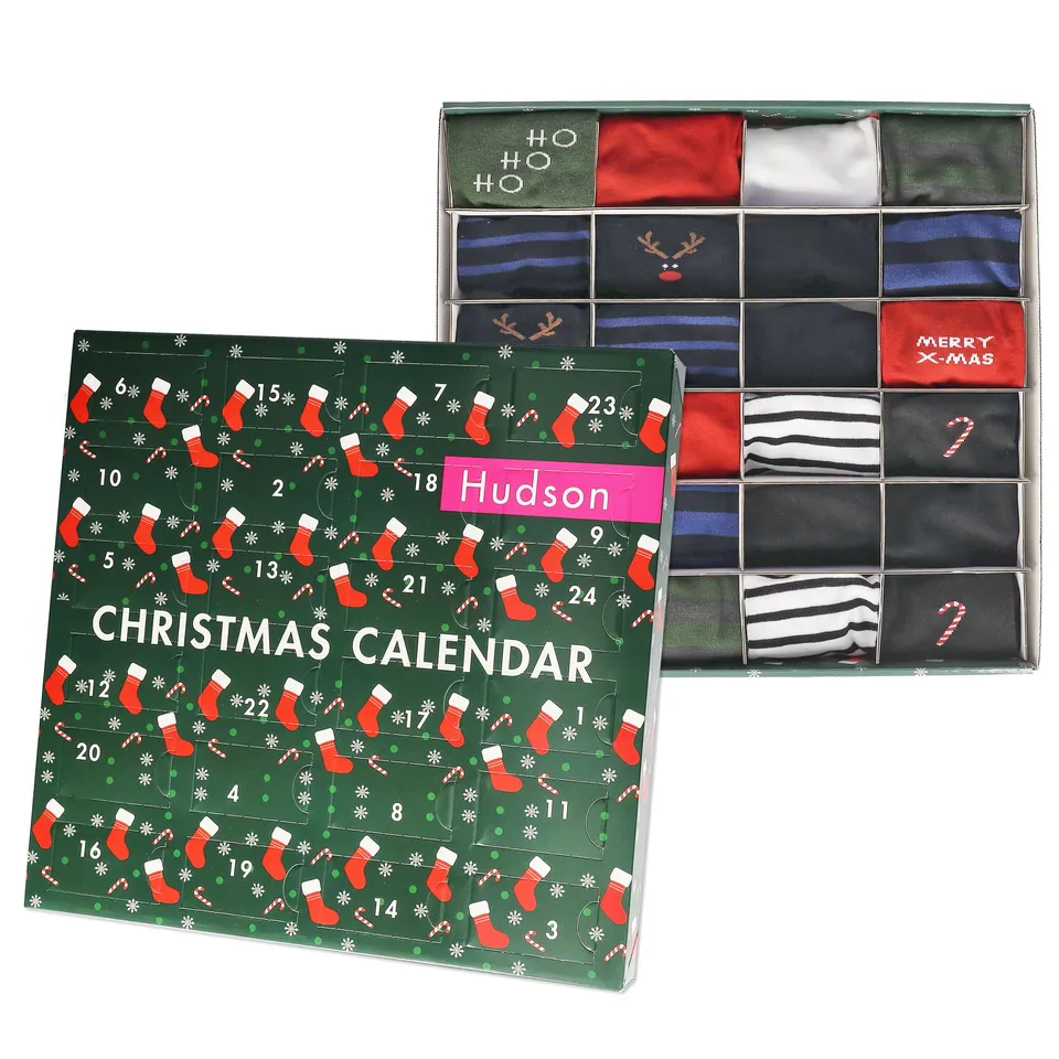 hudson-only-christmas-calendar-adventskalender-socken-39-42-13-paar image 1