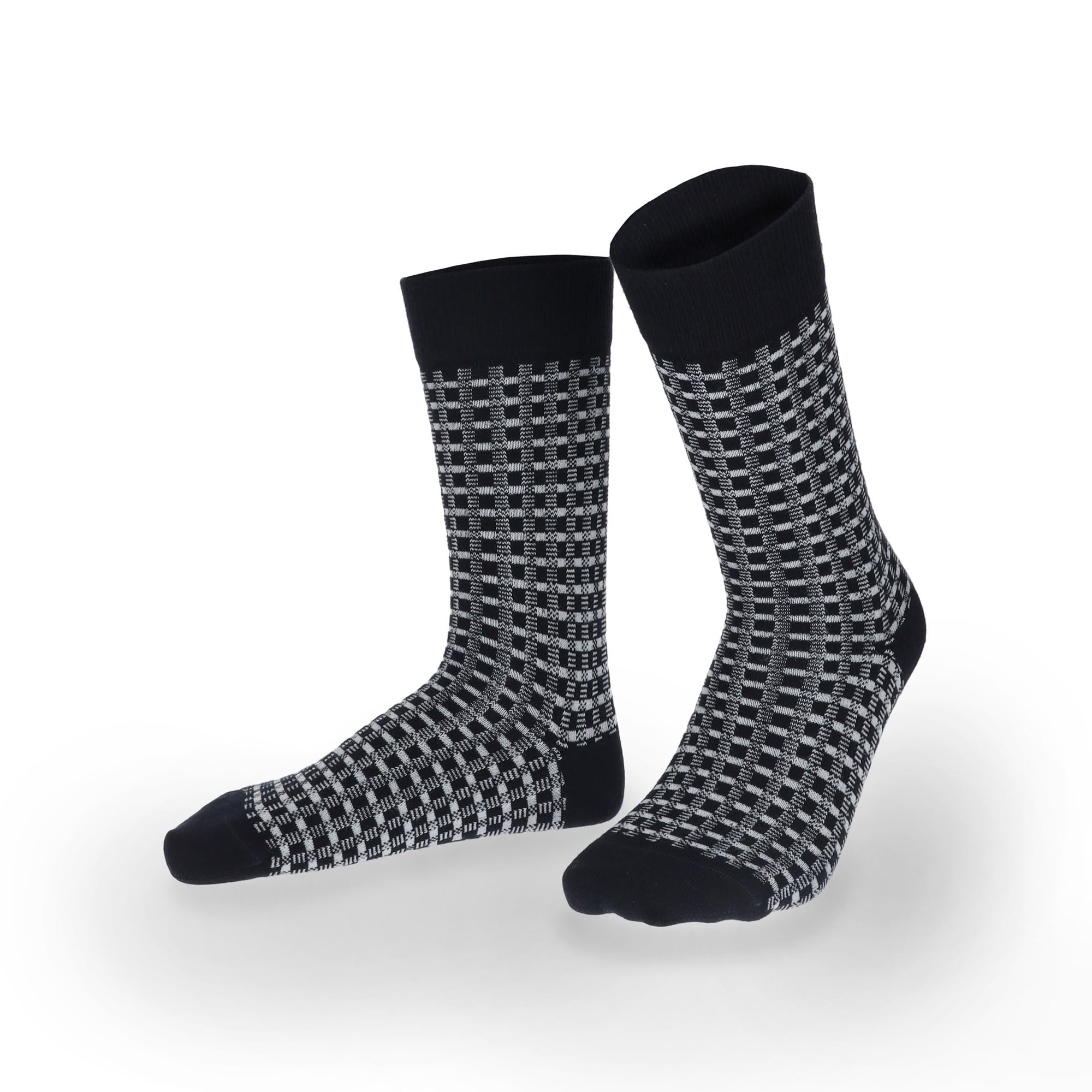 hudson-only-link-fashion-socke-herren-schwarz-39-42-karo image 4