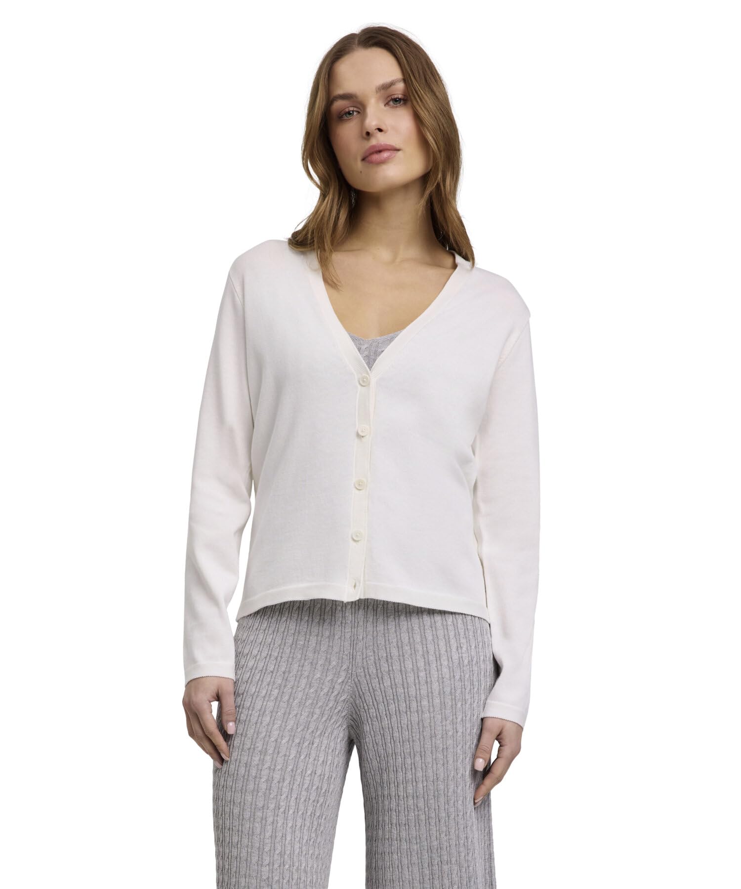 falke-cotton-touch-damen-cardigan-m-schwarz-bio image 1