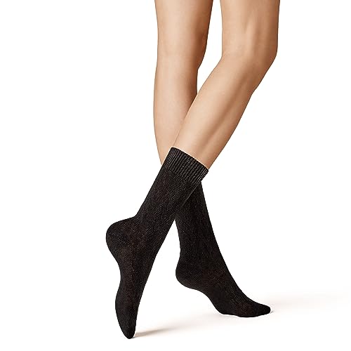 kunert-wool-care-winter-structure-socke-black-0070 image 6