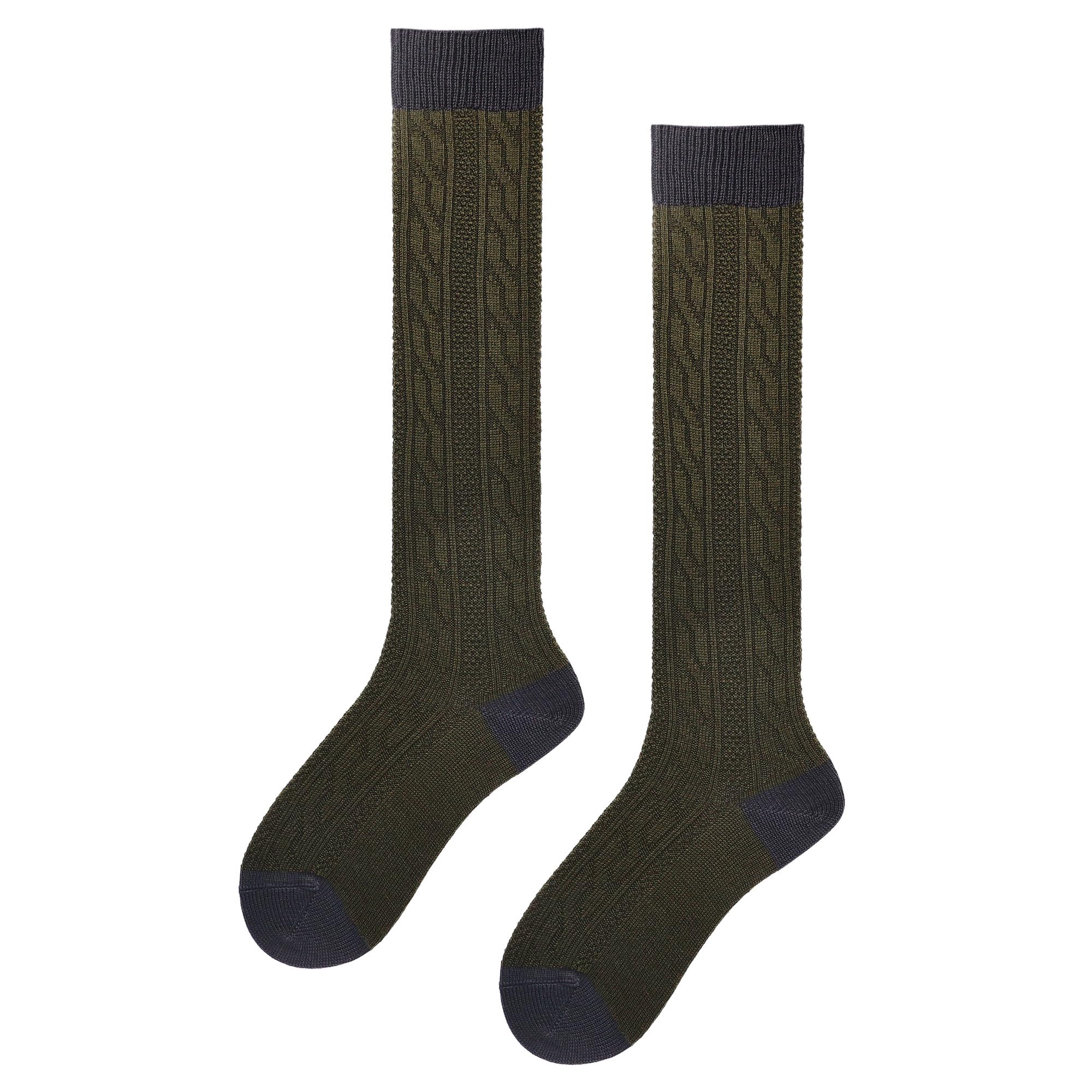 kunert-gary-heritage-kniestr-mpfe-olive-43-46-merinowolle image 1