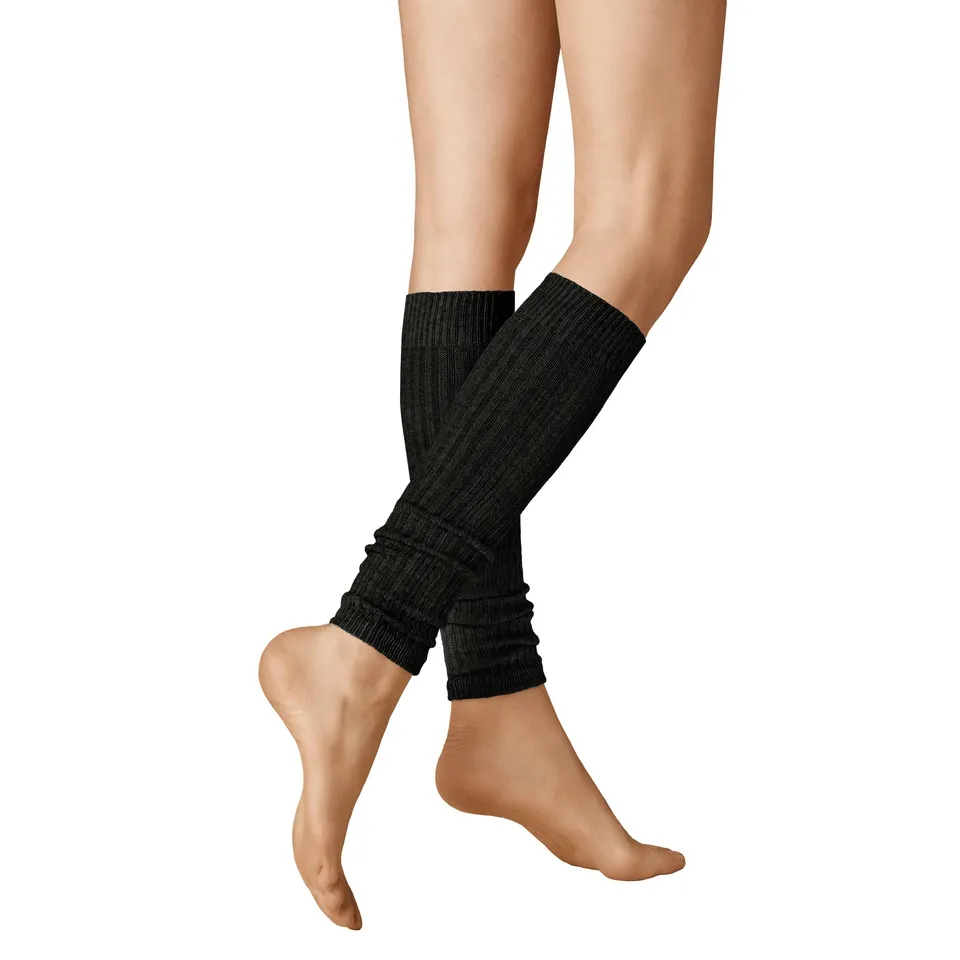 kunert-wool-care-winter-dreams-stulpe-rippe-schwarz image 1