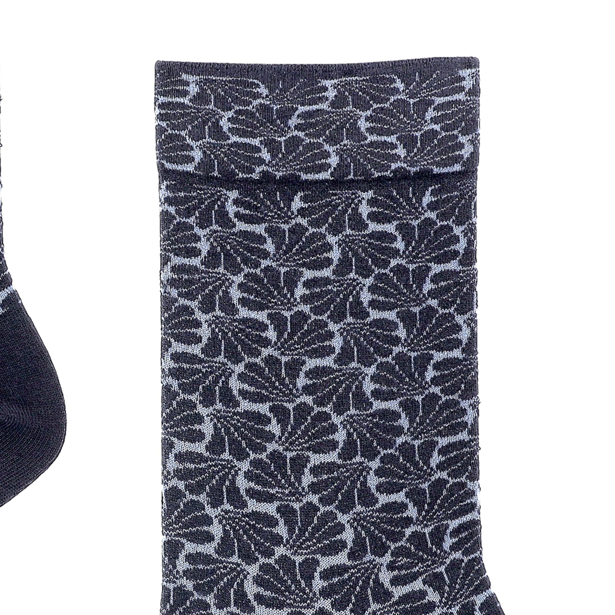 kunert-raffinesse-ornamental-citynight-socken-night-blue image 2