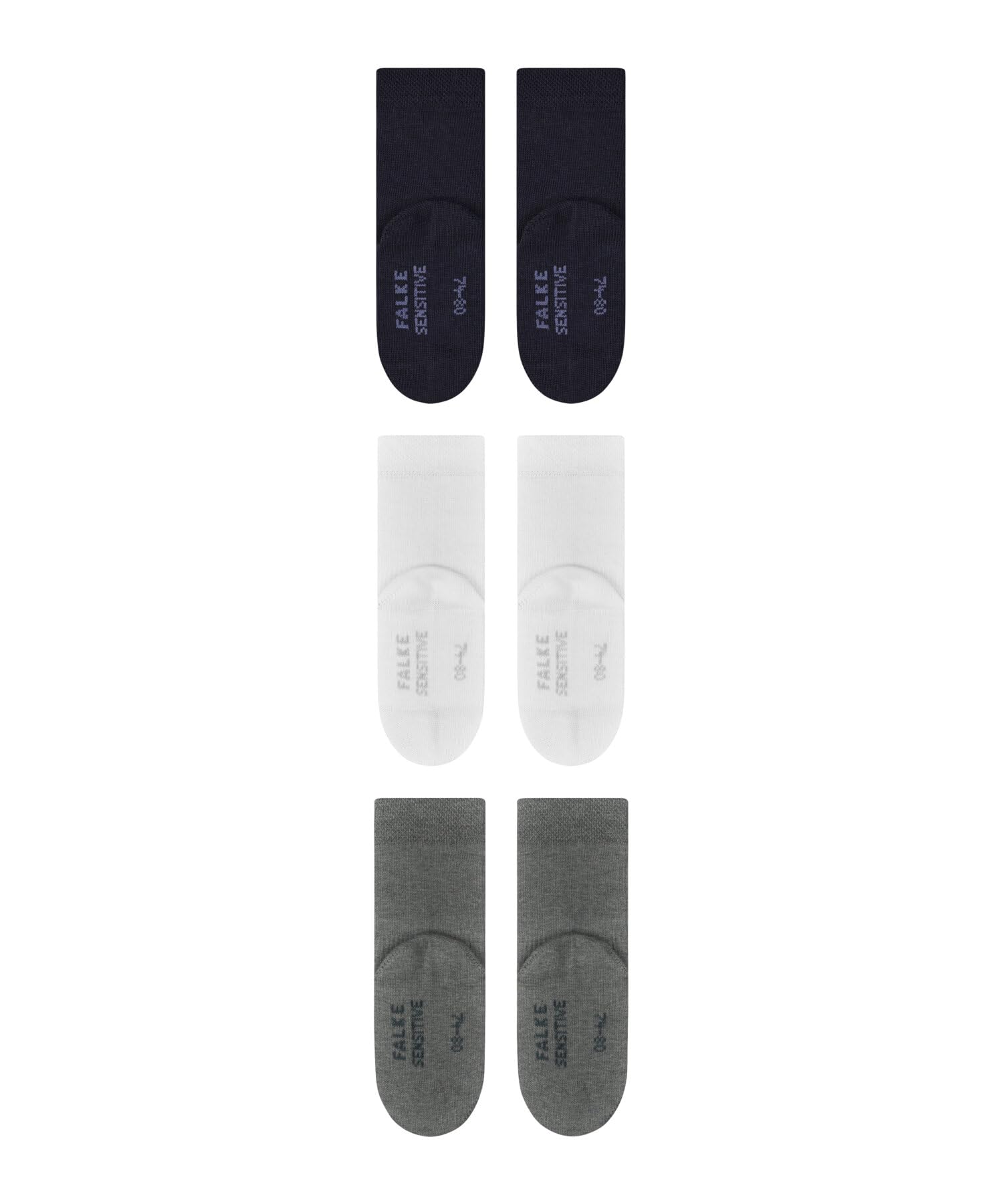 falke-erstling-sensitive-babysocken-62-68-3-paar-bio-baumwolle image 2