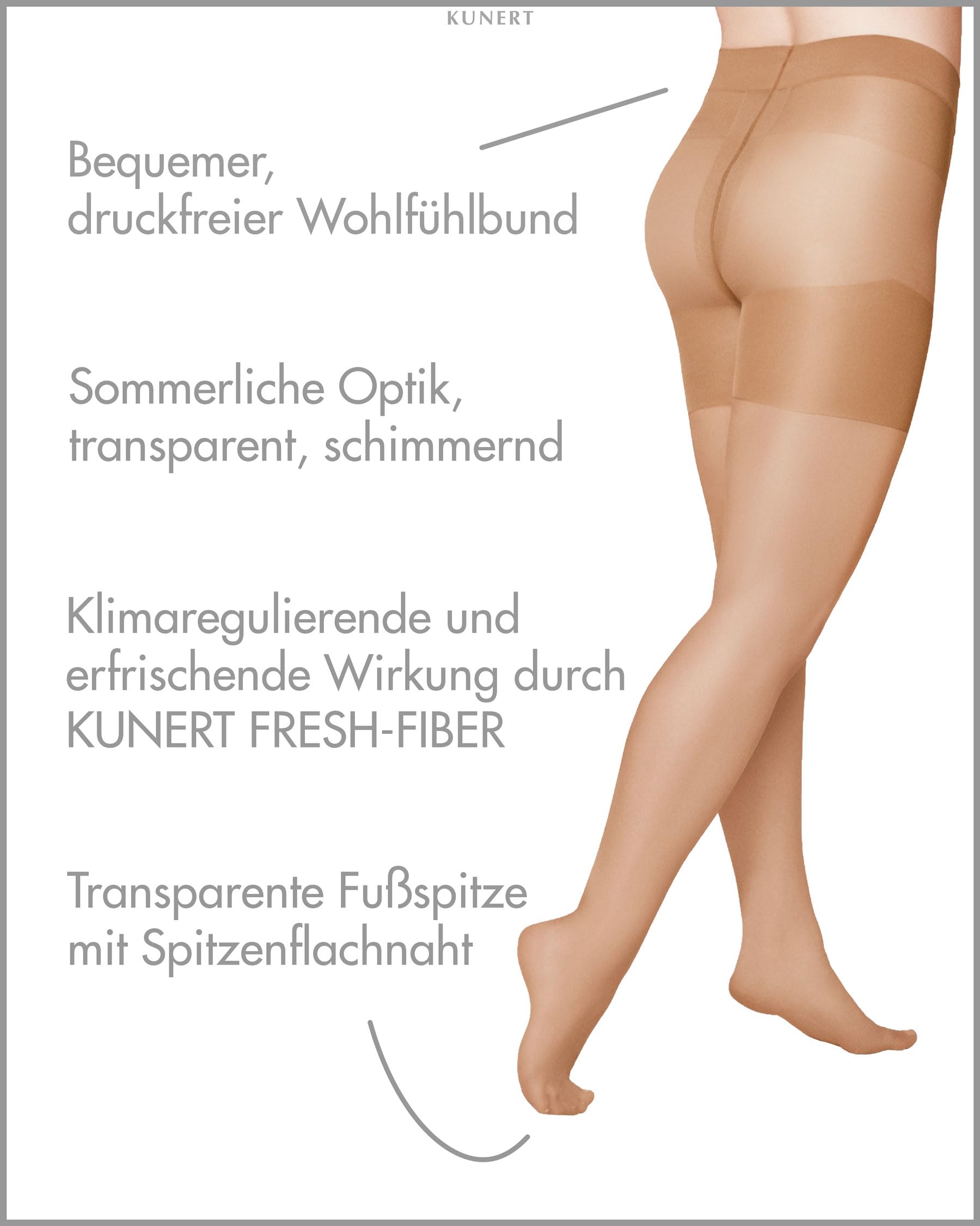kunert-fresh-up-curvy-20-strumpfhose-cashmere-40-42-20-den image 2