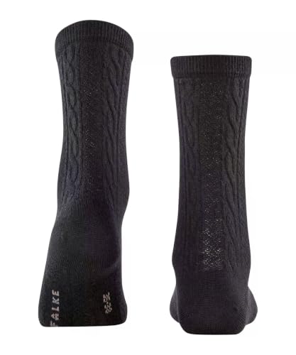 falke-family-declivity-socken-schwarz-39-42-zopfmuster image 8