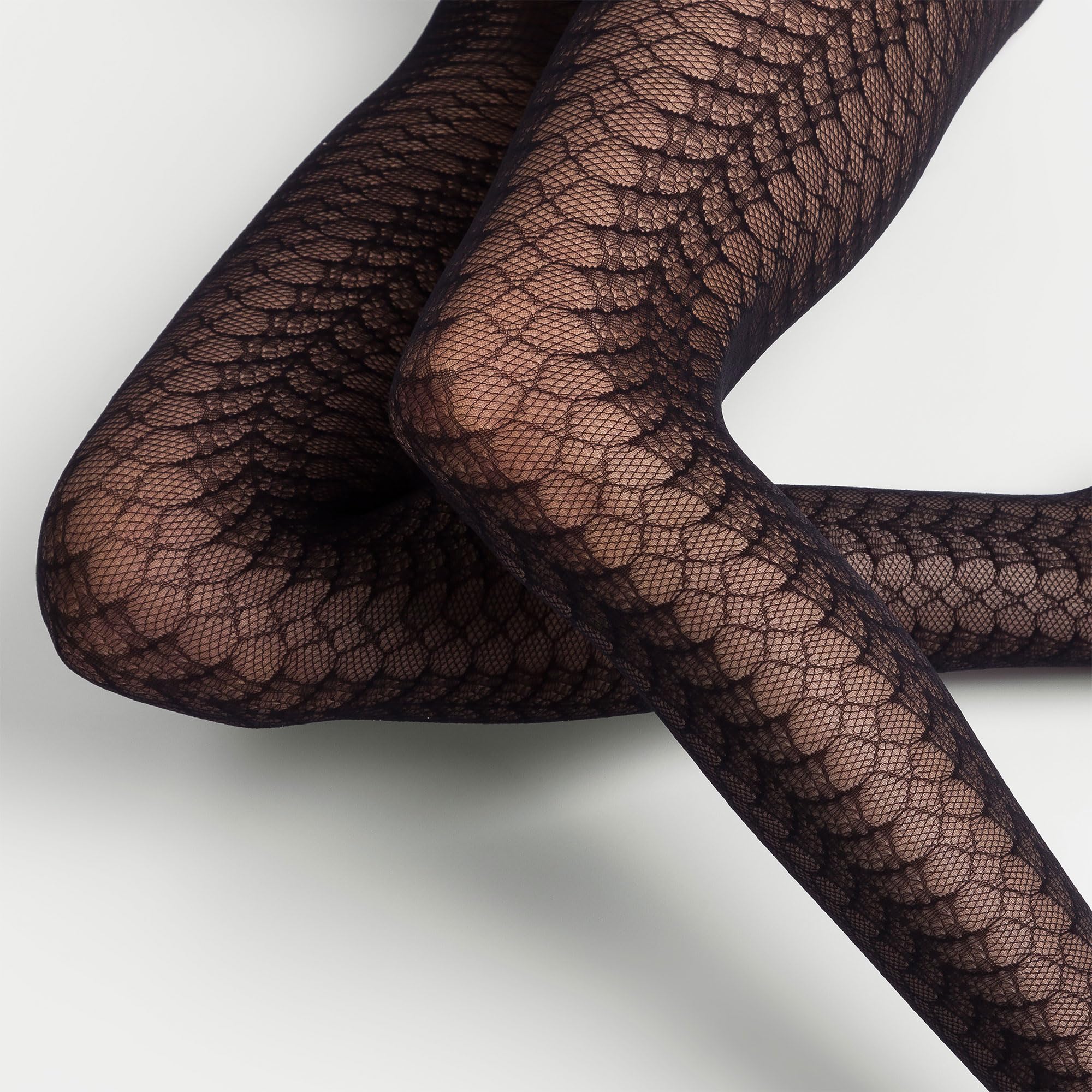 hudson-micro-earthy-reptile-strumpfhose-40-den-gemustert image 2