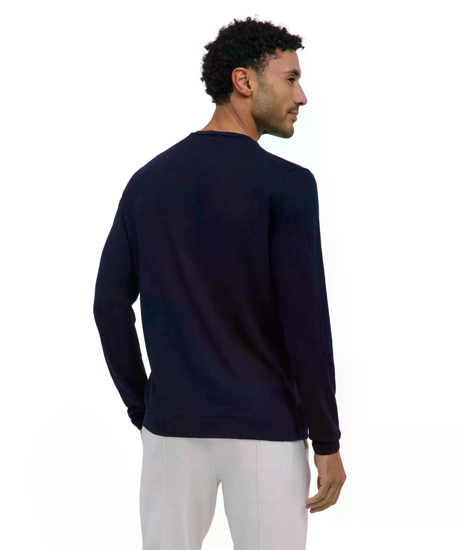 falke-cotton-touch-finest-pullover-herren-v-ausschnitt-seide-mix image 2