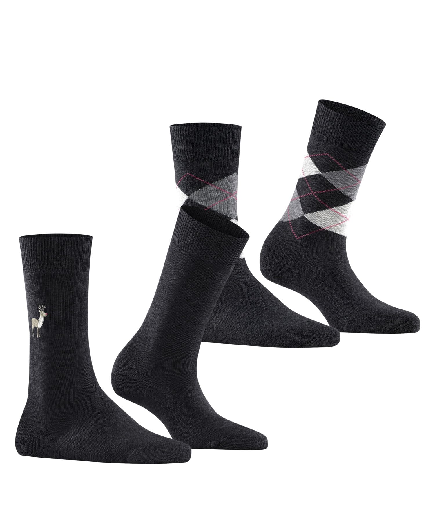 burlington-everyday-x-mas-2-pack-socken-baumwolle-beige-rot image 7
