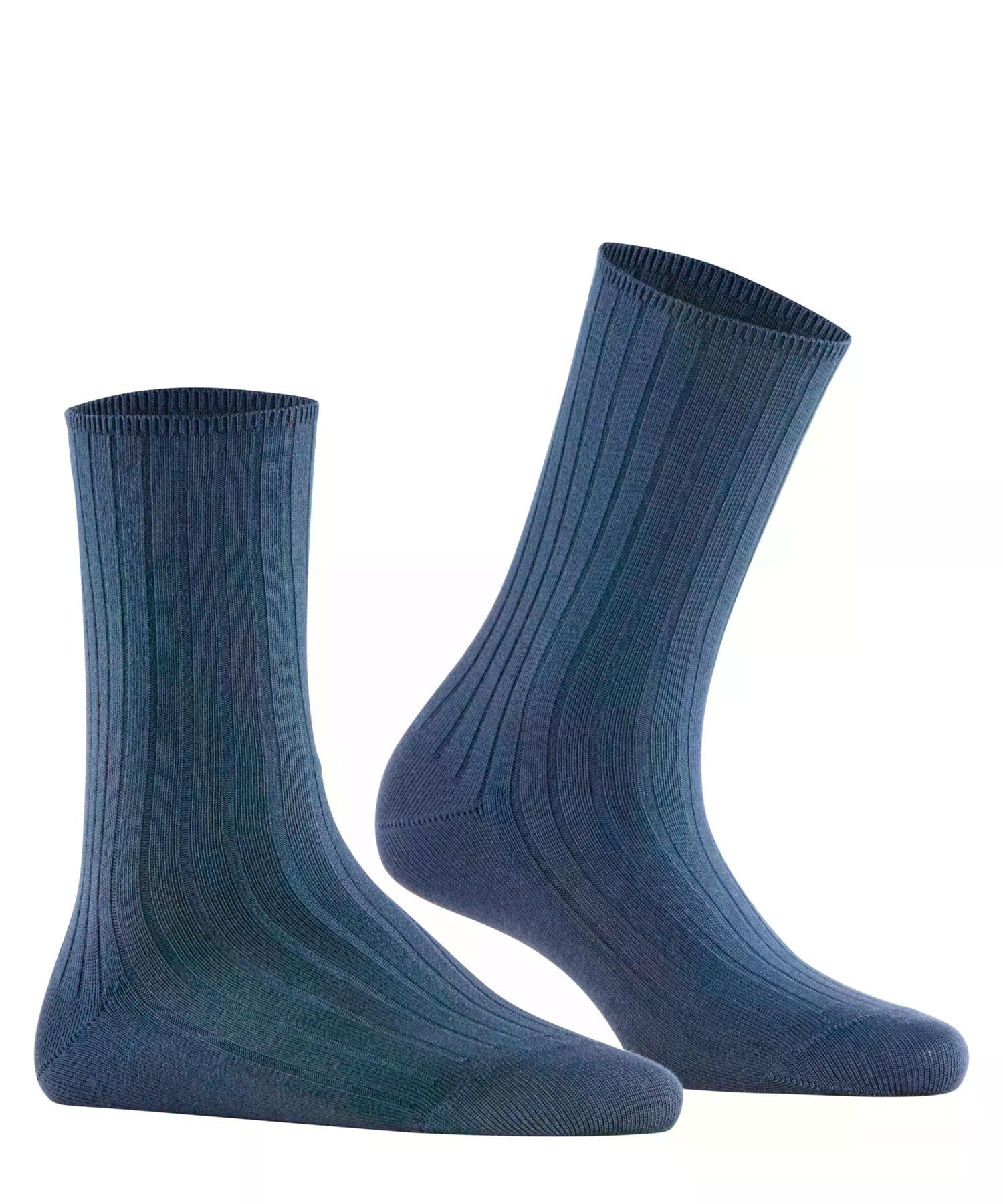 falke-cotton-touch-cotton-rib-socken-blau-39-42-baumwolle image 3
