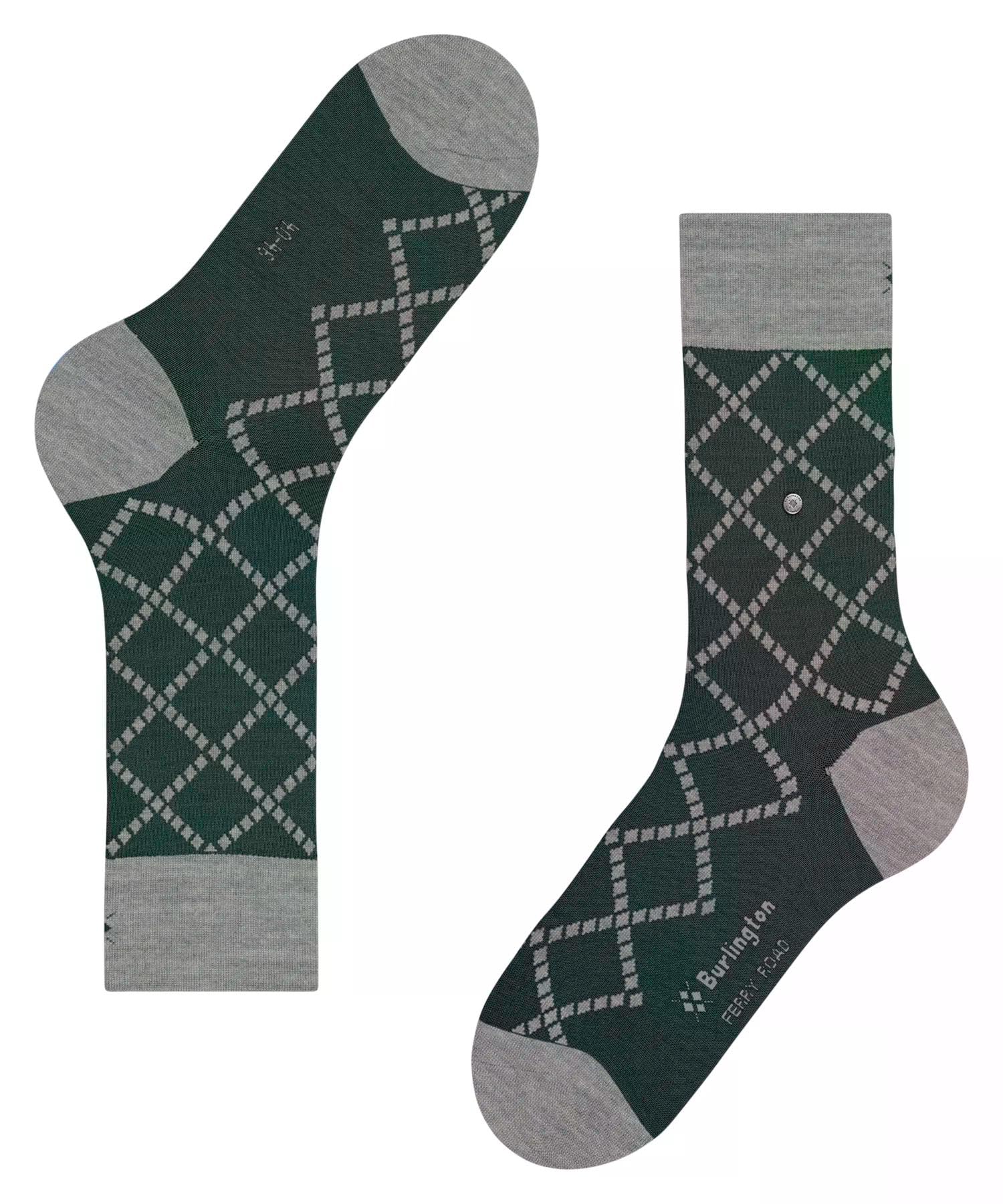 burlington-ferry-road-herrensocken-wolle-forest-7450 image 6