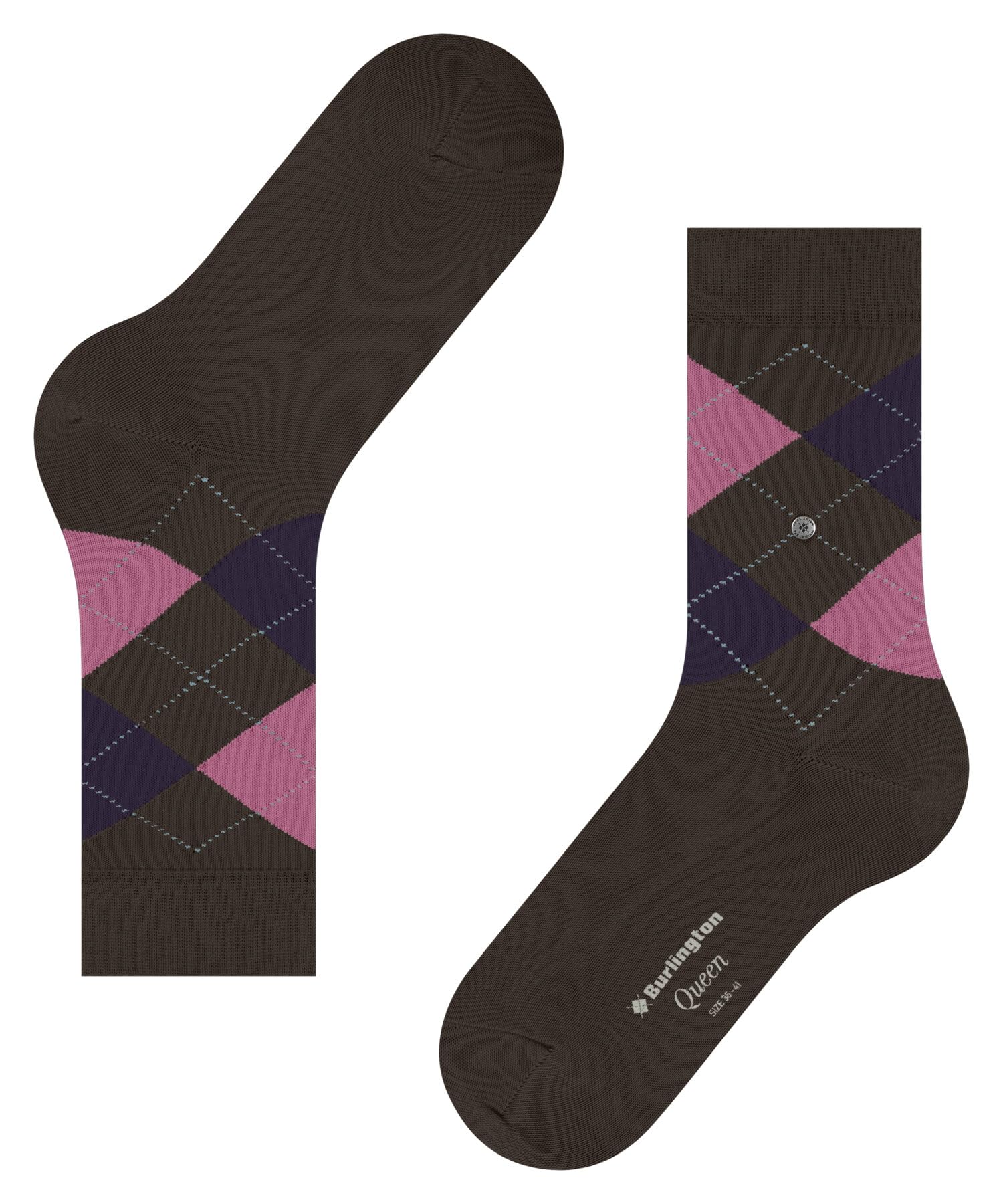 burlington-queen-socken-autumn-melange-argyle-baumwolle image 5