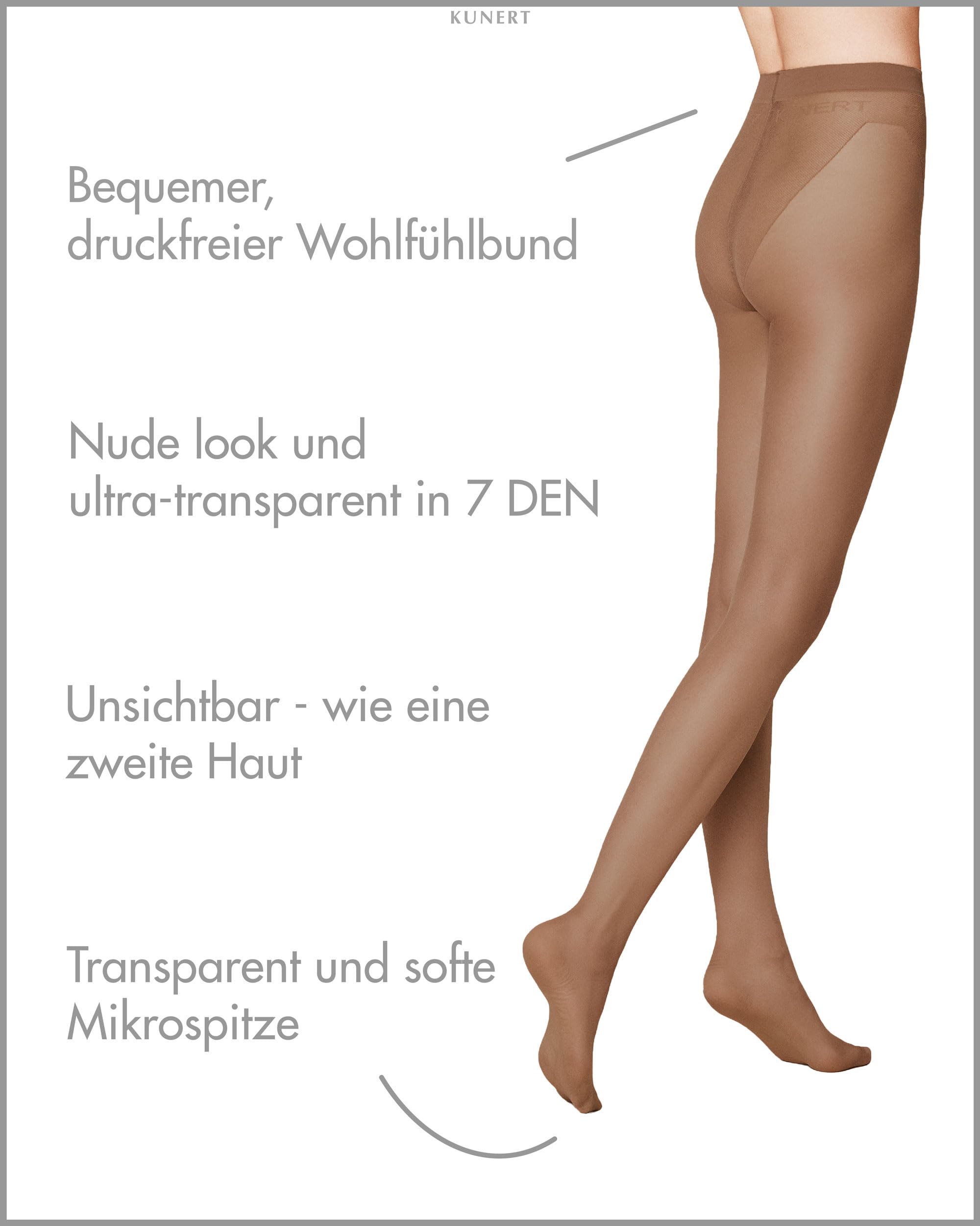 kunert-beauty-7-nude-look-feinstrumpfhose-transparent-1er-pack image 2