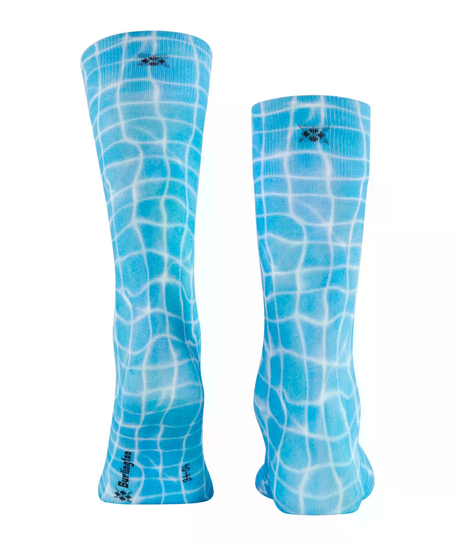 burlington-soho-vibes-poolside-socken-cornflower-blue-baumwolle image 2
