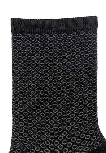 kunert-raffinesse-dots-graphic-checks-socken-schwarz-gepunktet image 6