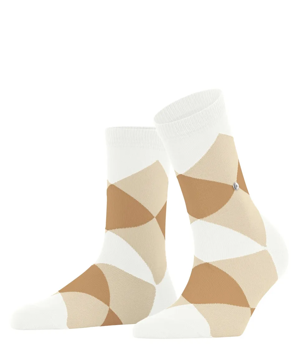 burlington-bonnie-socken-baumwolle-damen-argyle-muster image 1