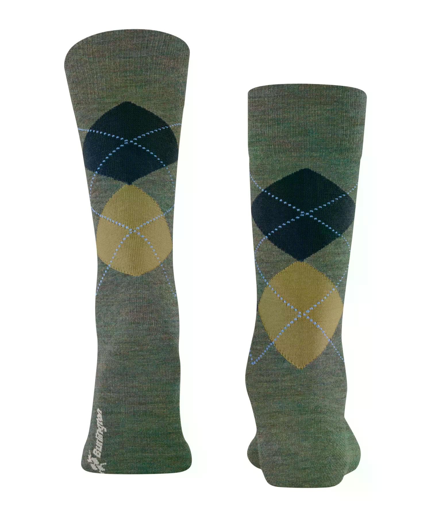 burlington-edinburgh-melange-herrensocken-wolle-turquoise image 2