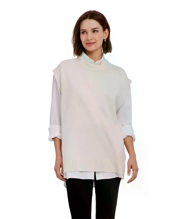 falke-cotton-touch-premium-slipover-pullunder-schwarz image 1